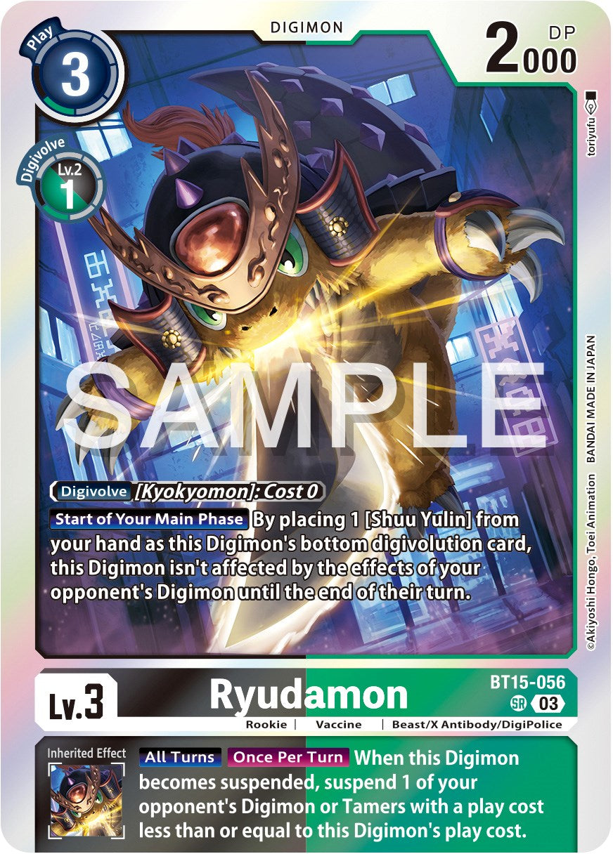 Ryudamon [BT15-056] [Exceed Apocalypse] | Clutch Gaming