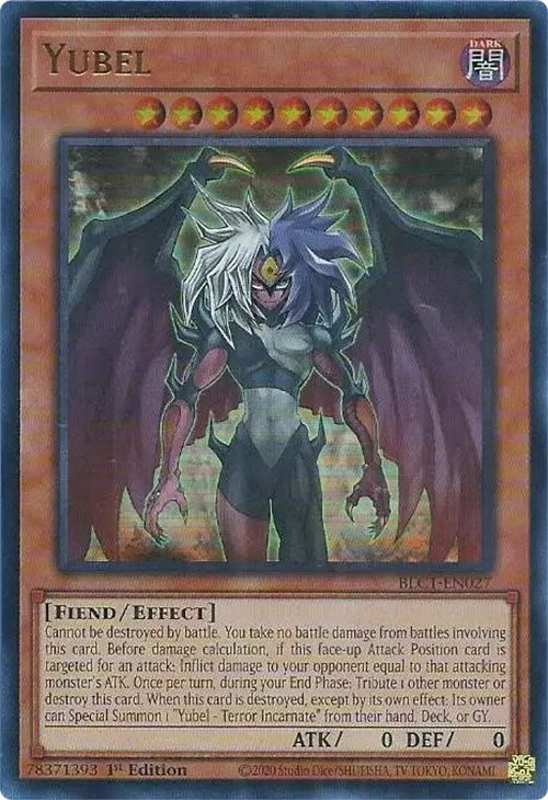 Yubel [BLC1-EN027] Ultra Rare | Clutch Gaming