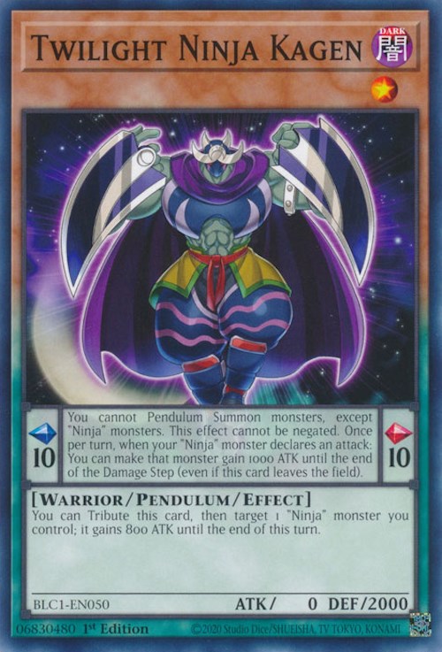 Twilight Ninja Kagen [BLC1-EN050] Common | Clutch Gaming