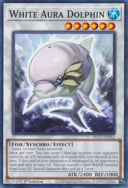 White Aura Dolphin [BLC1-EN052] Common | Clutch Gaming