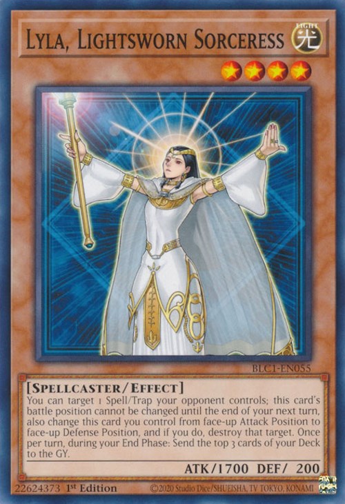 Lyla, Lightsworn Sorceress [BLC1-EN055] Common | Clutch Gaming