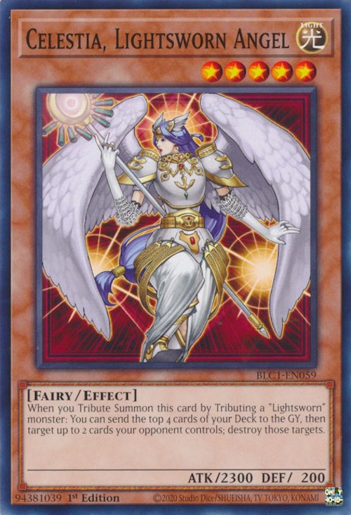 Celestia, Lightsworn Angel [BLC1-EN059] Common | Clutch Gaming