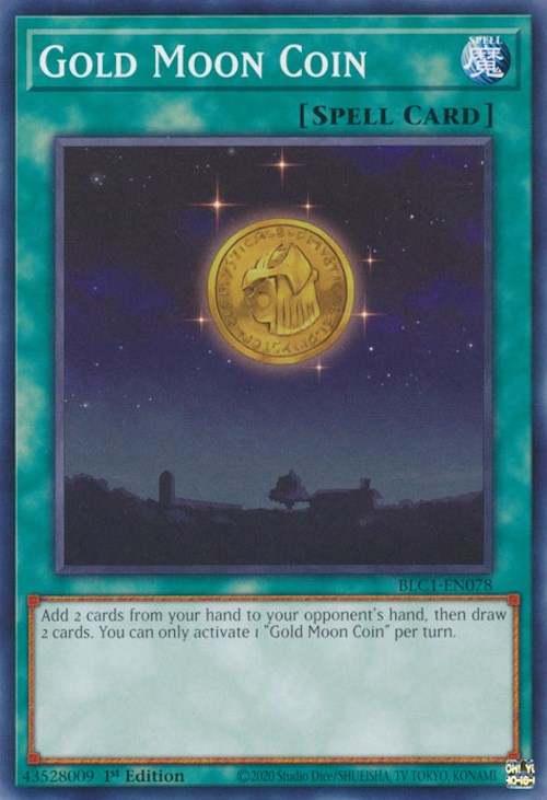 Gold Moon Coin [BLC1-EN078] Common | Clutch Gaming