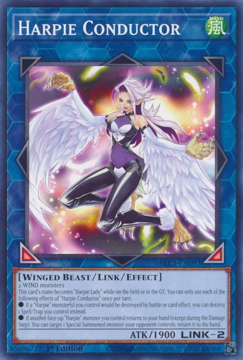 Harpie Conductor [BLC1-EN093] Common | Clutch Gaming