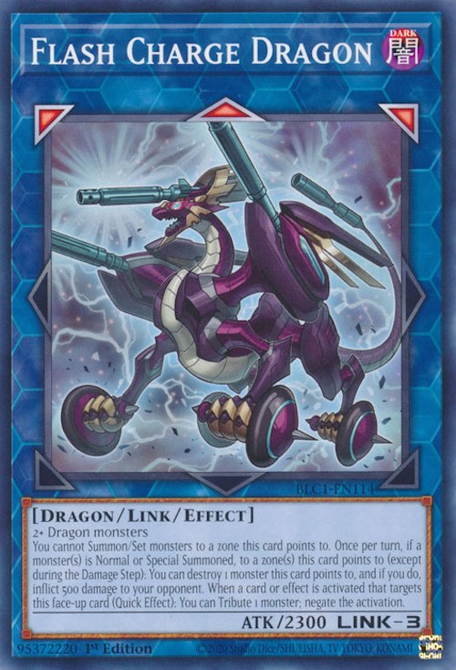 Flash Charge Dragon [BLC1-EN114] Common | Clutch Gaming