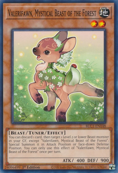 Valerifawn, Mystical Beast of the Forest [BLC1-EN148] Common | Clutch Gaming