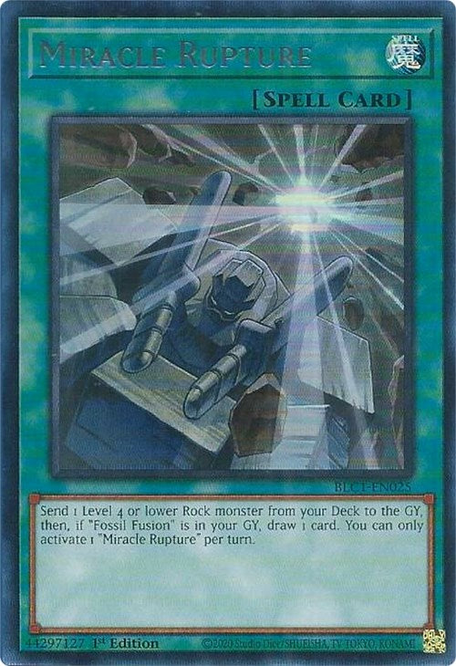 Miracle Rupture (Silver) [BLC1-EN025] Ultra Rare | Clutch Gaming