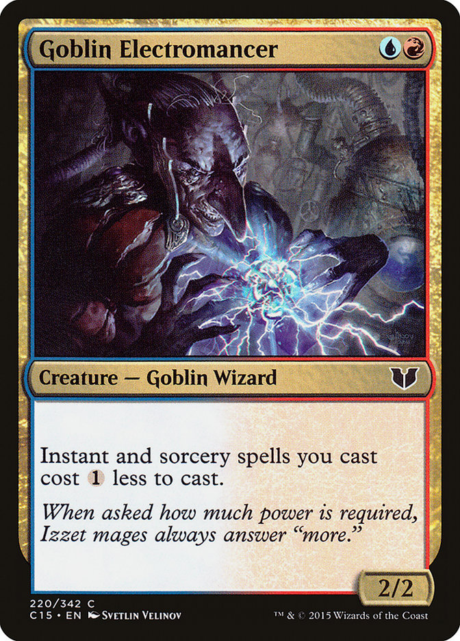 Goblin Electromancer [Commander 2015] | Clutch Gaming