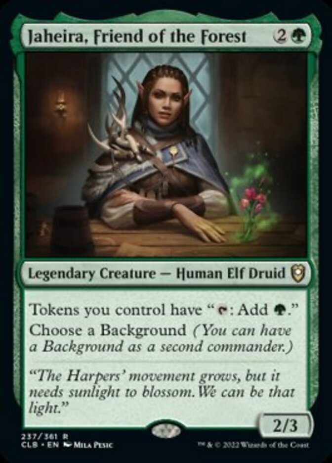 Jaheira, Friend of the Forest [Commander Legends: Battle for Baldur's Gate] | Clutch Gaming