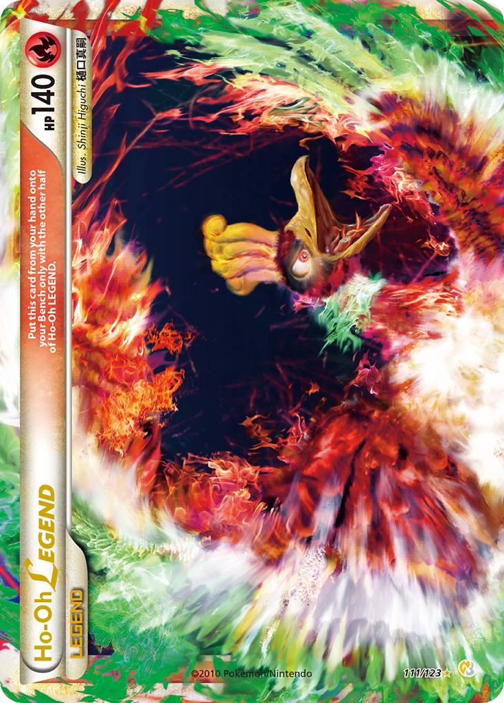 Ho-Oh LEGEND (111/123) [HeartGold & SoulSilver: Base Set] | Clutch Gaming