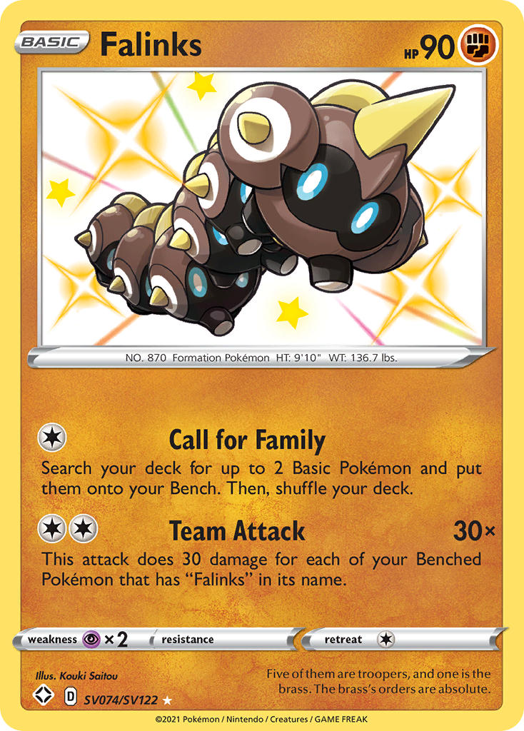 Falinks (SV074/SV122) [Sword & Shield: Shining Fates] | Clutch Gaming