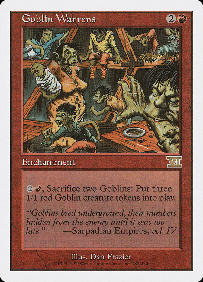 Goblin Warrens [Classic Sixth Edition] | Clutch Gaming