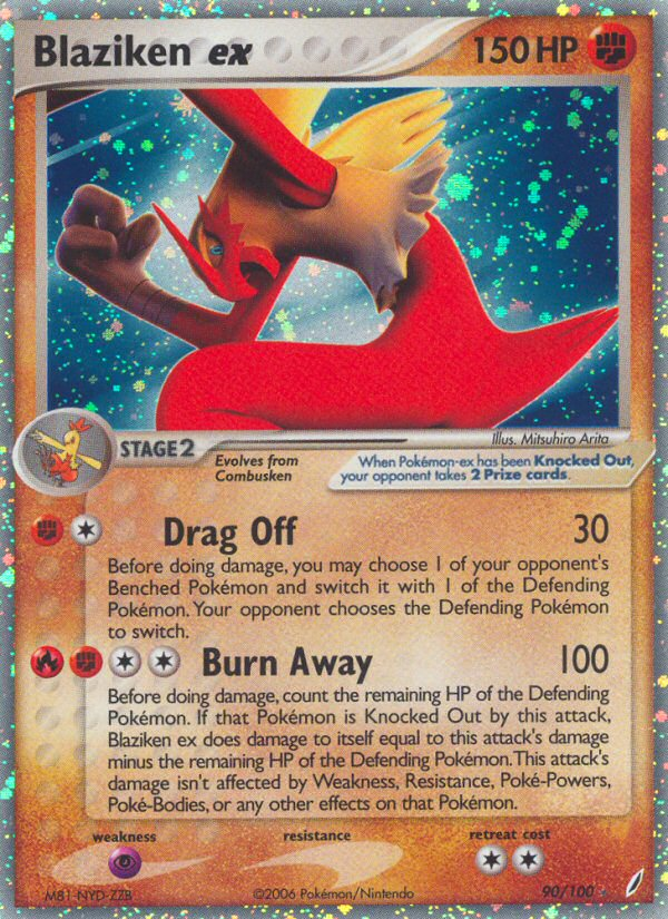 Blaziken ex (90/100) [EX: Crystal Guardians] | Clutch Gaming