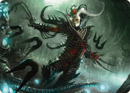 Vraan, Executioner Thane Art Card [Phyrexia: All Will Be One Art Series] | Clutch Gaming