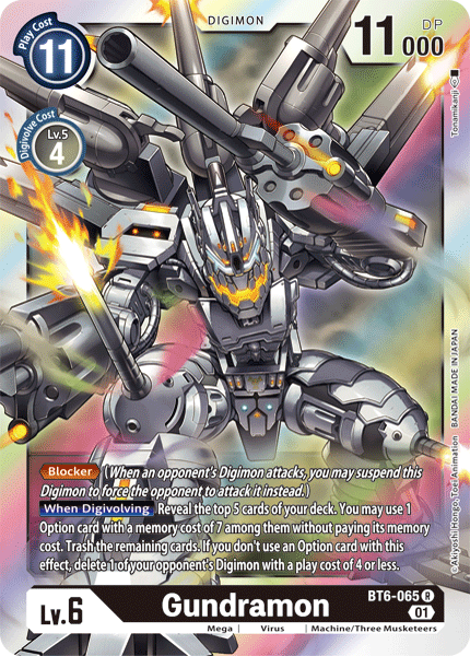 Gundramon [BT6-065] [Double Diamond] | Clutch Gaming