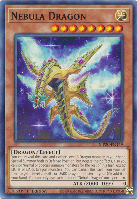 Nebula Dragon [MP20-EN159] Common | Clutch Gaming