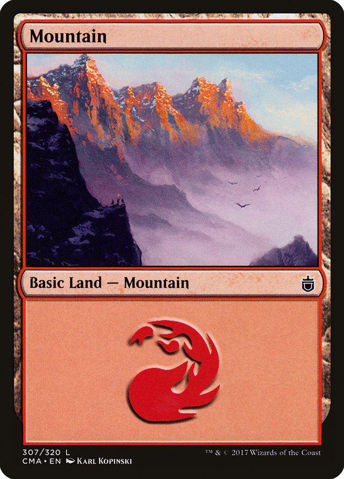 Mountain (307) [Commander Anthology] | Clutch Gaming