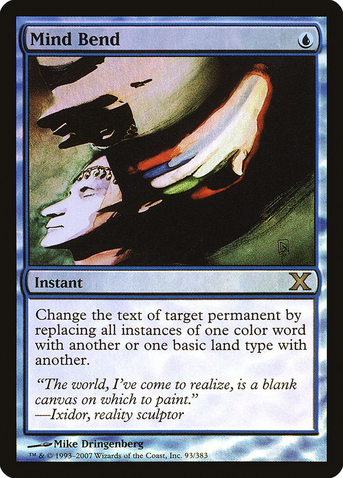 Mind Bend (Premium Foil) [Tenth Edition] | Clutch Gaming