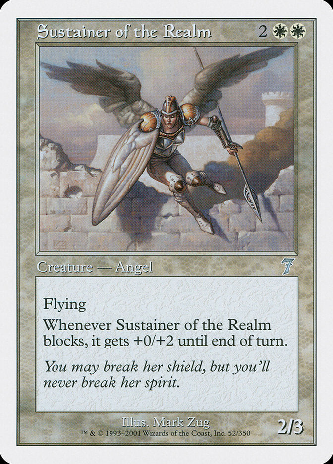 Sustainer of the Realm [Seventh Edition] | Clutch Gaming