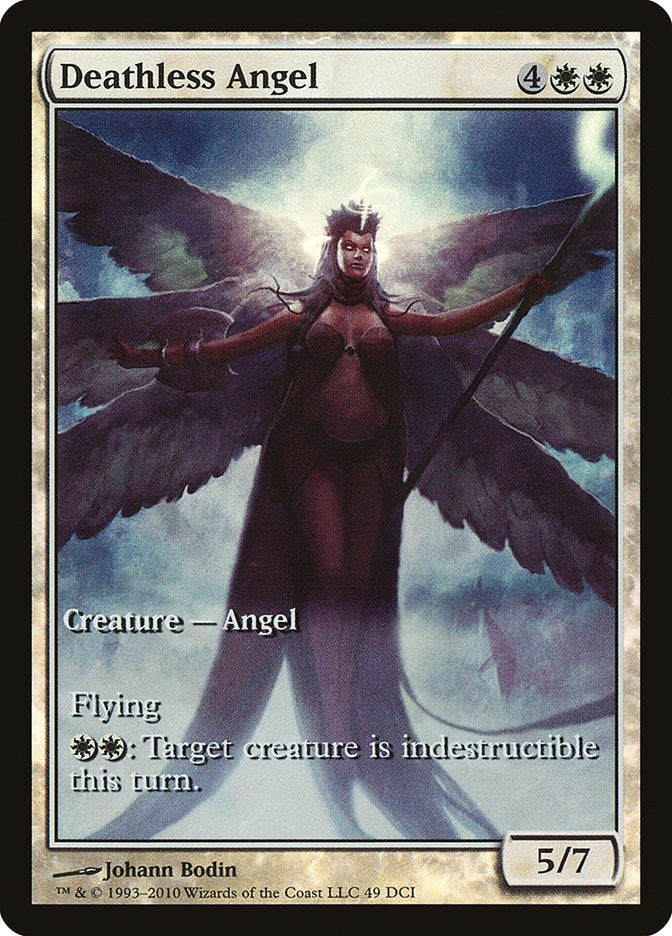 Deathless Angel (Game Day) (Extended Art) [Rise of the Eldrazi Promos] | Clutch Gaming