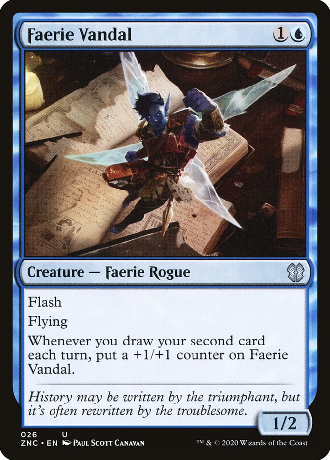 Faerie Vandal [Zendikar Rising Commander] | Clutch Gaming