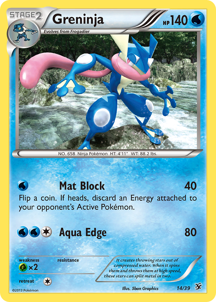 Greninja (14/39) [XY: Kalos Starter Set] | Clutch Gaming