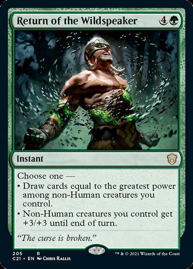 Return of the Wildspeaker [Commander 2021] | Clutch Gaming