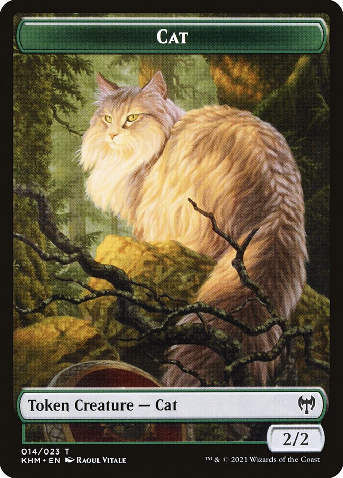 Treasure // Cat Double-Sided Token [Kaldheim Tokens] | Clutch Gaming