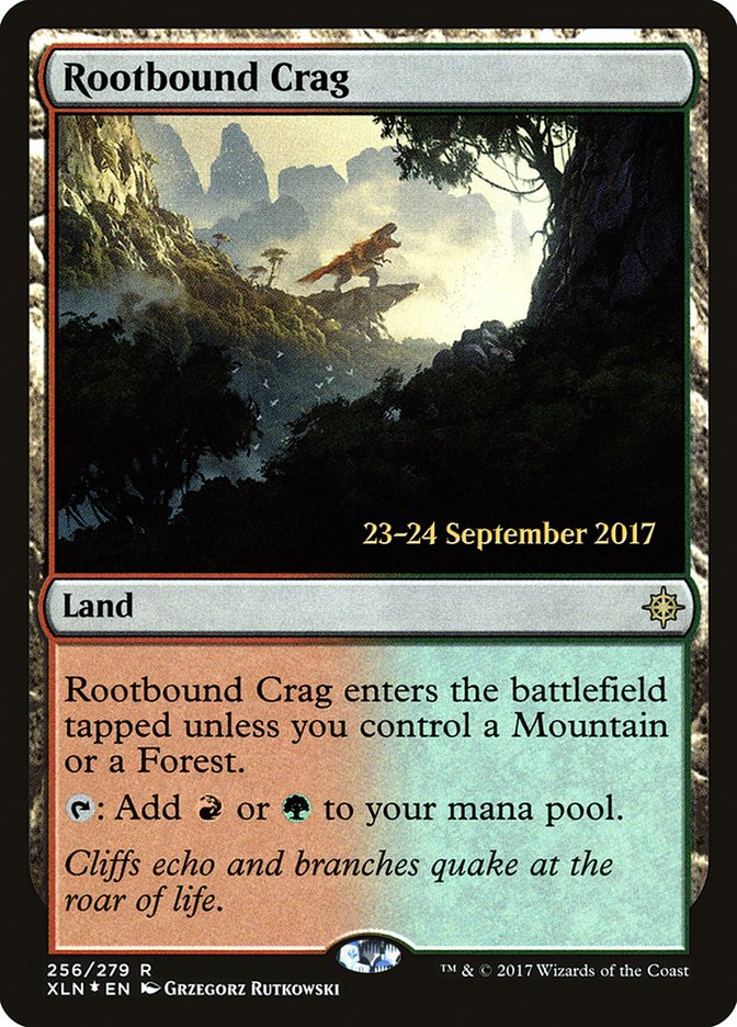 Rootbound Crag [Ixalan Prerelease Promos] | Clutch Gaming