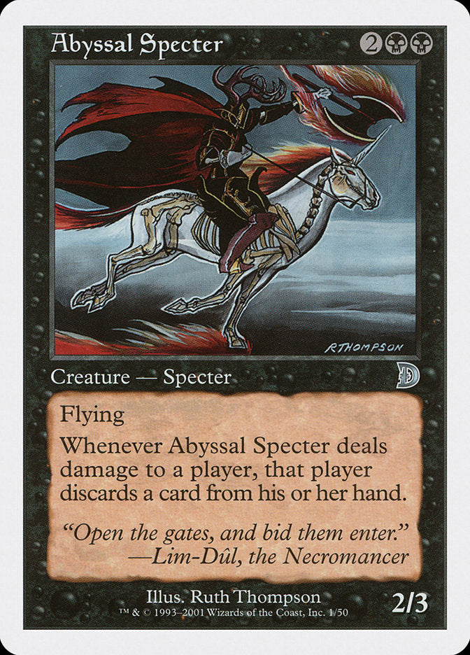 Abyssal Specter [Deckmasters] | Clutch Gaming