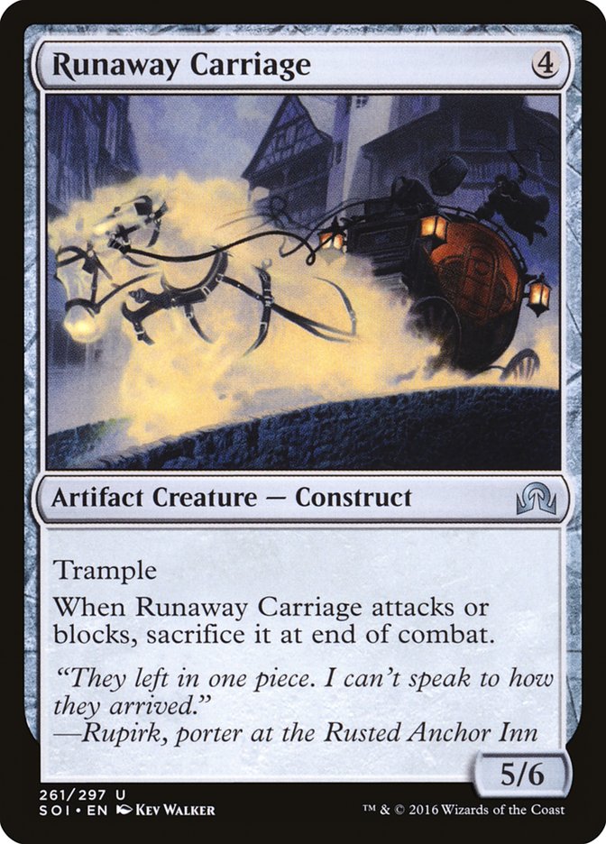 Runaway Carriage [Shadows over Innistrad] | Clutch Gaming