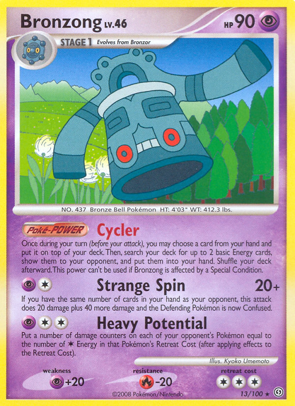 Bronzong (13/100) [Diamond & Pearl: Stormfront] | Clutch Gaming