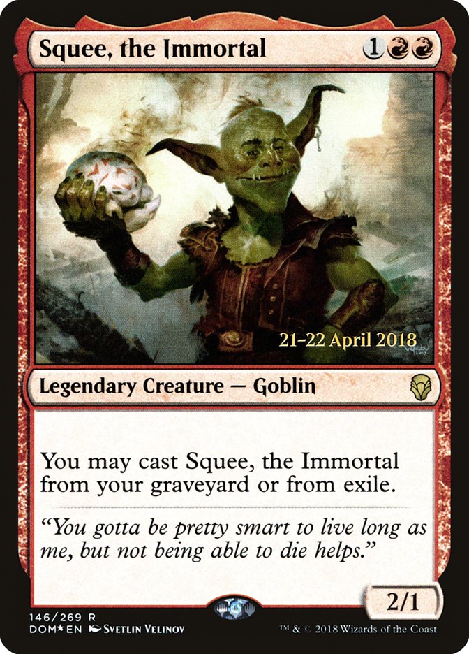 Squee, the Immortal [Dominaria Prerelease Promos] | Clutch Gaming