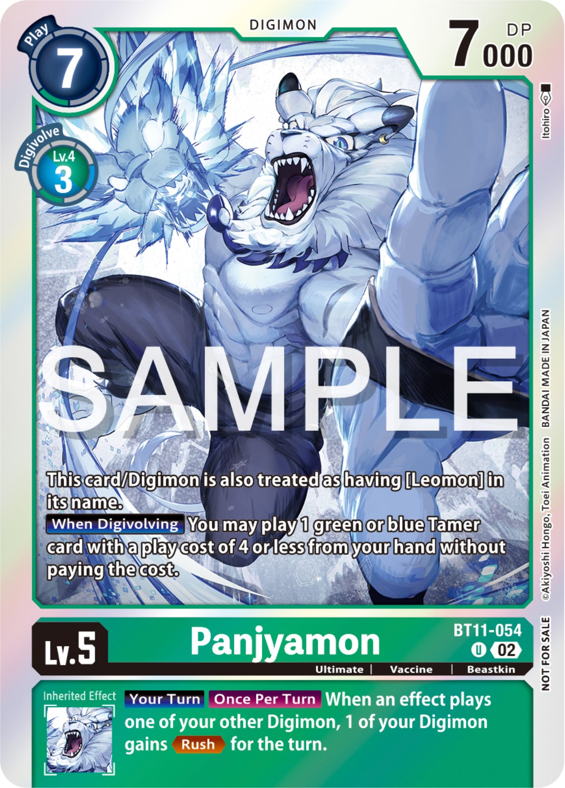 Panjyamon [BT11-054] (Event Pack 6) [Dimensional Phase Promos] | Clutch Gaming