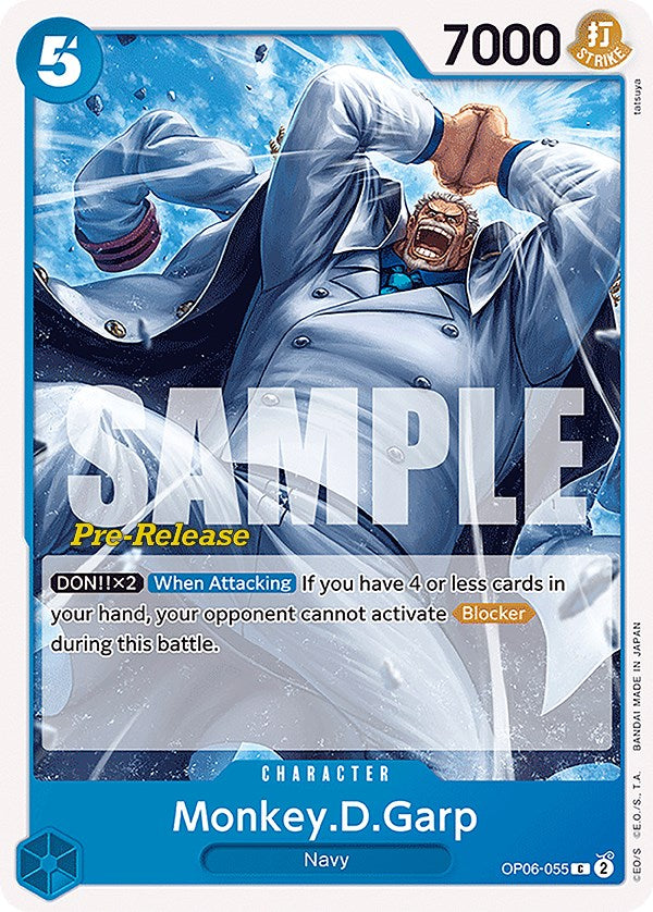 Monkey.D.Garp [Wings of the Captain Pre-Release Cards] | Clutch Gaming