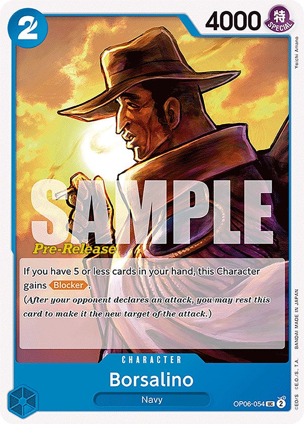 Borsalino [Wings of the Captain Pre-Release Cards] | Clutch Gaming