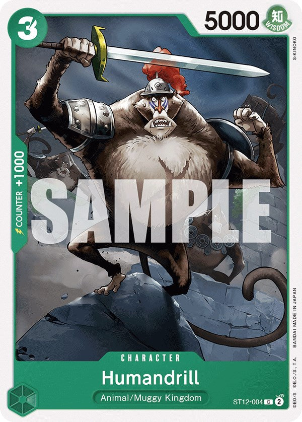 Humandrill [Starter Deck: Zoro and Sanji] | Clutch Gaming