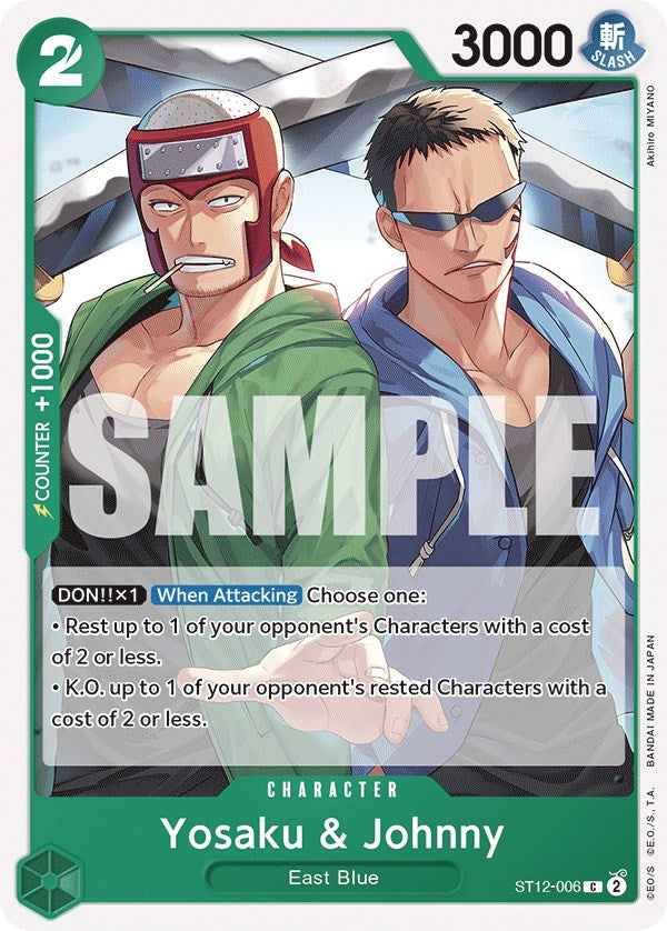 Yosaku & Johnny [Starter Deck: Zoro and Sanji] | Clutch Gaming