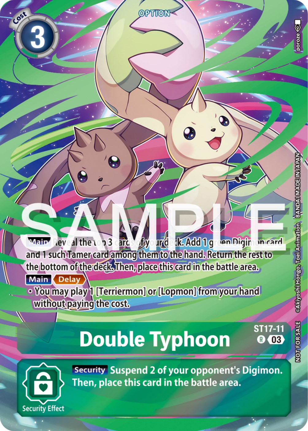 Double Typhoon [ST17-11] (Spring Break Event 2024) [Starter Deck: Double Typhoon Advanced Deck Set Promos] | Clutch Gaming