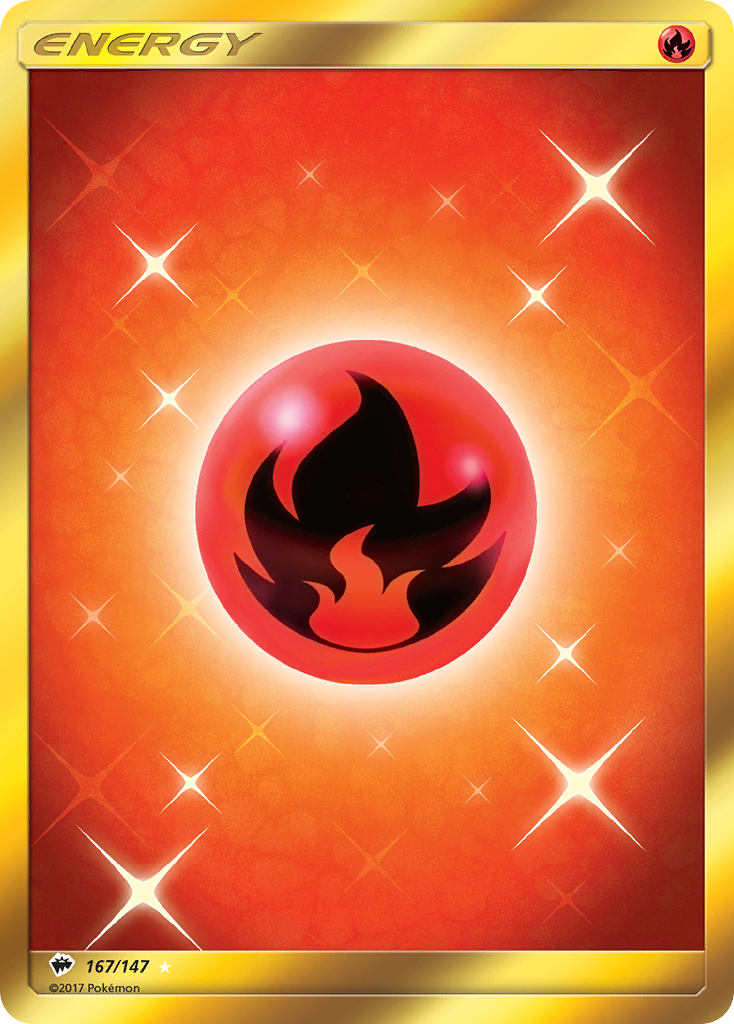 Fire Energy (167/147) [Sun & Moon: Burning Shadows] | Clutch Gaming