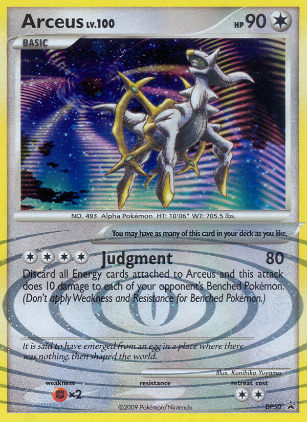 Arceus (DP50) [Diamond & Pearl: Black Star Promos] | Clutch Gaming