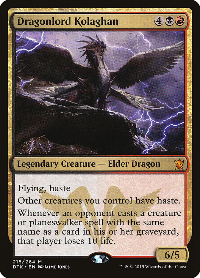 Dragonlord Kolaghan [Dragons of Tarkir] | Clutch Gaming