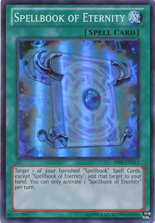 Spellbook of Eternity [AP04-EN011] Super Rare | Clutch Gaming