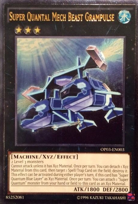 Super Quantal Mech Beast Grampulse [OP03-EN003] Ultimate Rare | Clutch Gaming