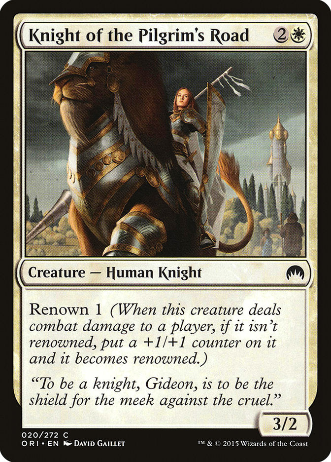 Knight of the Pilgrim's Road [Magic Origins] | Clutch Gaming