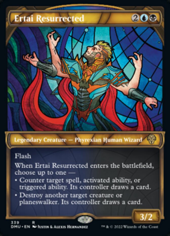 Ertai Resurrected (Showcase Textured) [Dominaria United] | Clutch Gaming