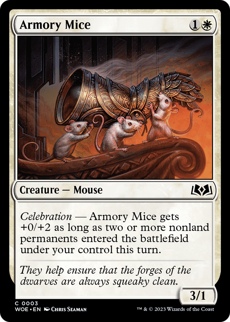 Armory Mice [Wilds of Eldraine] | Clutch Gaming