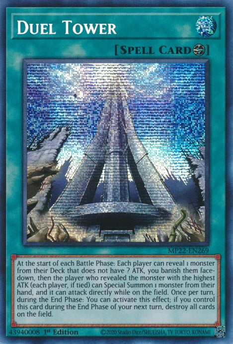 Duel Tower [MP22-EN269] Prismatic Secret Rare | Clutch Gaming