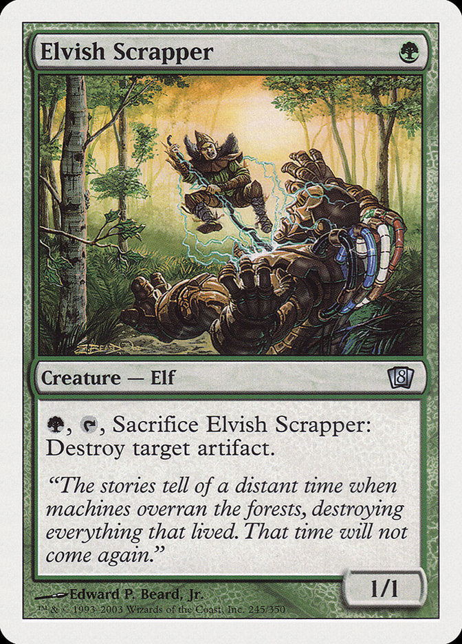 Elvish Scrapper [Eighth Edition] | Clutch Gaming