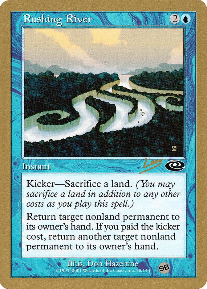 Rushing River (Raphael Levy) (SB) [World Championship Decks 2002] | Clutch Gaming